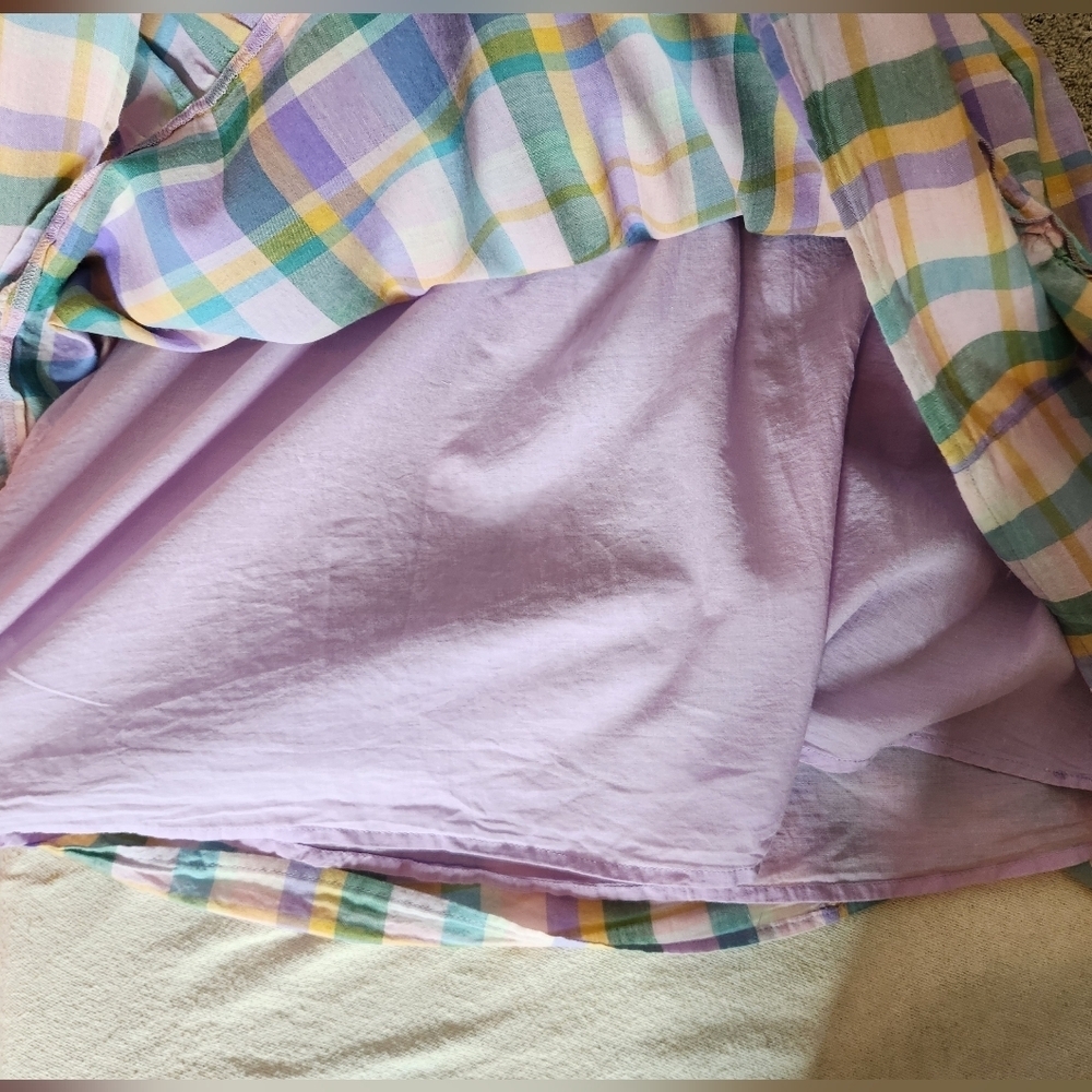 Wild Fable Pastel Plaid Breezy Sun Dress - Picture 12 of 12